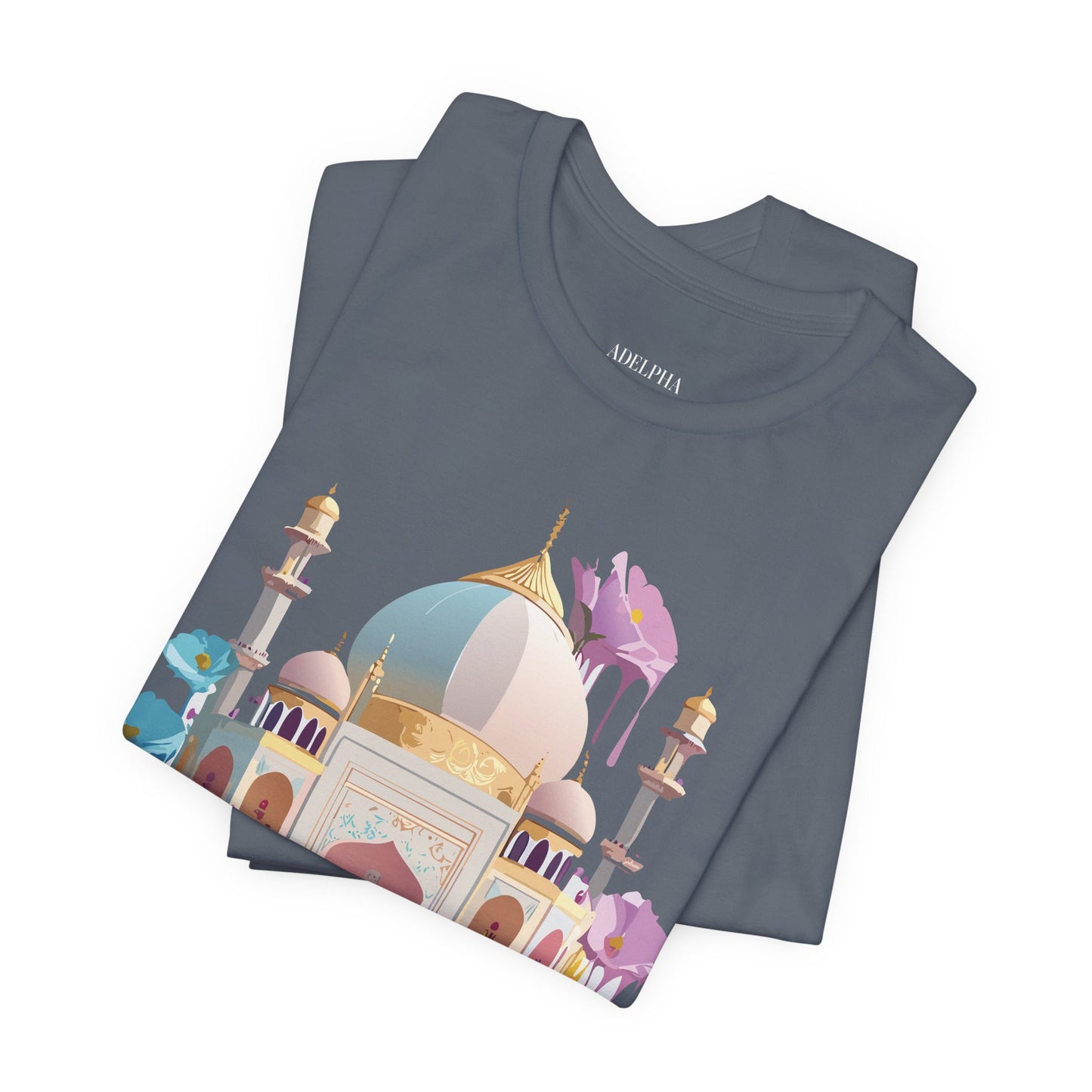 Natural Cotton Tee Shirt - Bukhara, Uzbekistan Printify