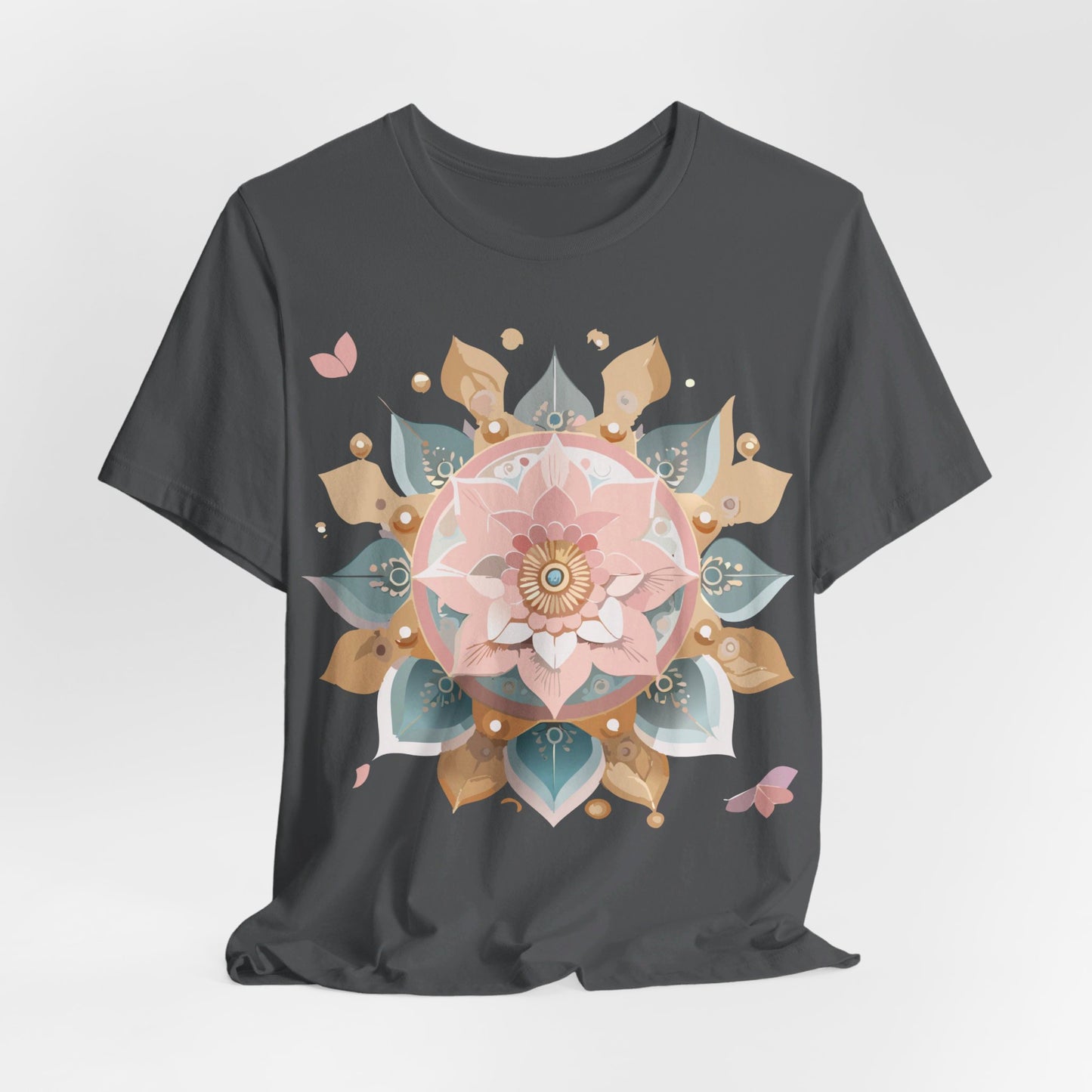 Natural Cotton Tee Shirt - Medallion Collection Printify