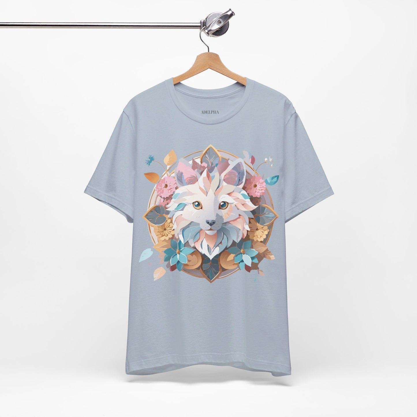 Natural Cotton Tee Shirt - Medallion Collection Printify
