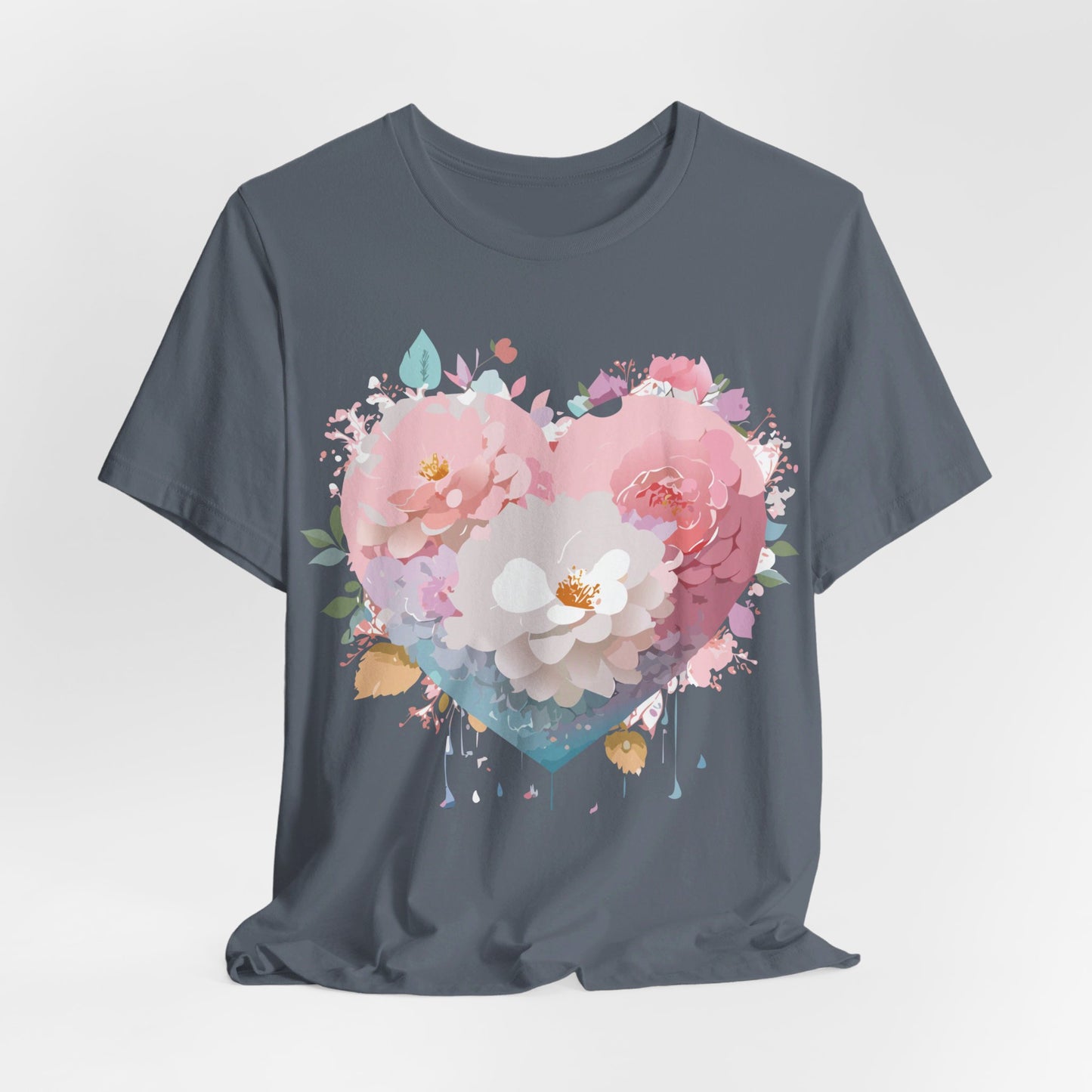 Natural Cotton Tee Shirt - Love Story Collection Printify