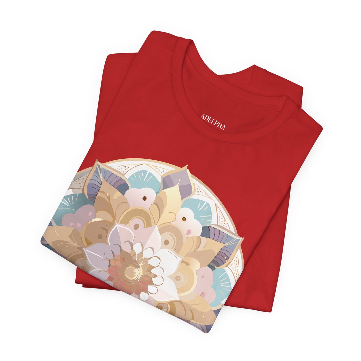 Natural Cotton Tee Shirt - Medallion Collection Printify