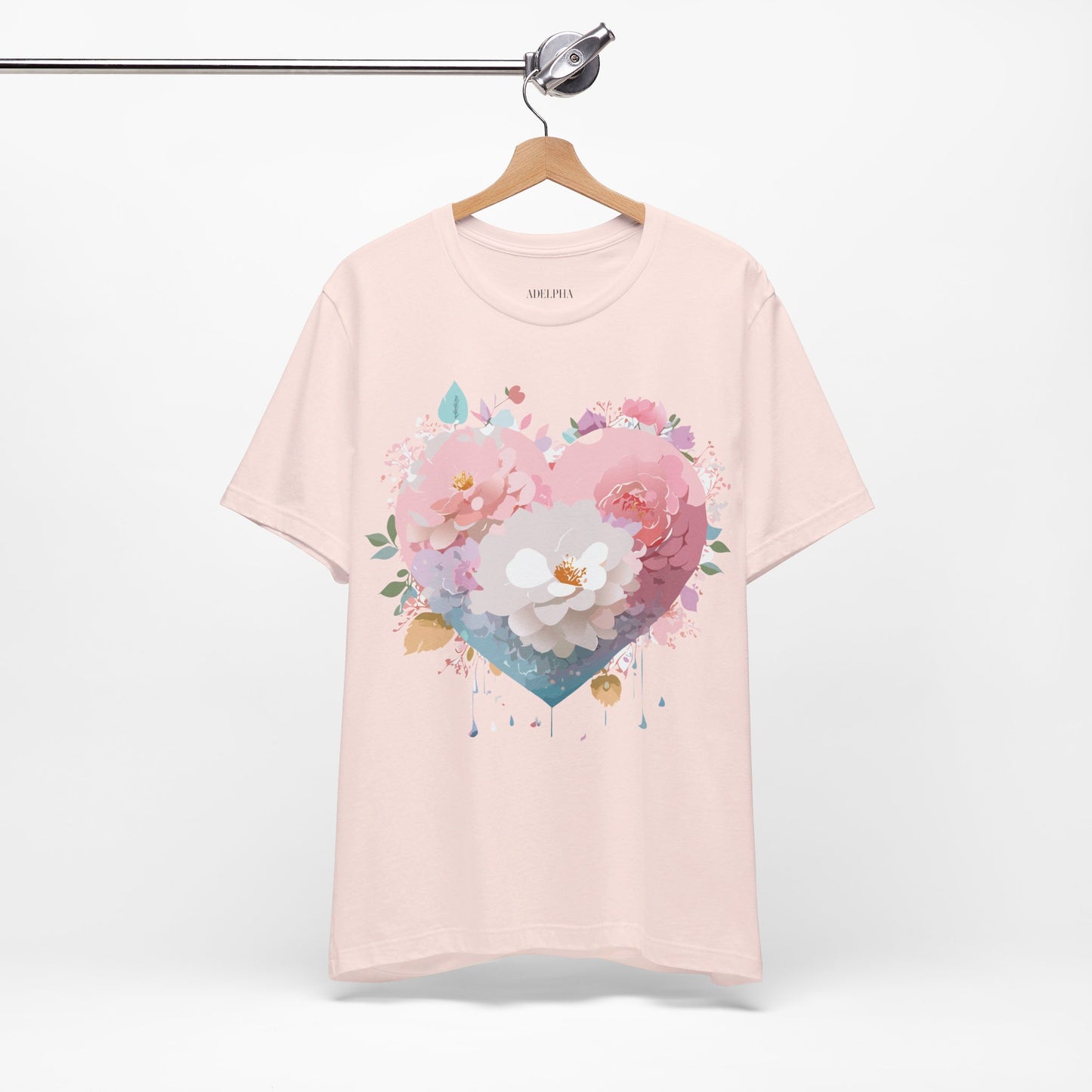 Natural Cotton Tee Shirt - Love story Collection Printify