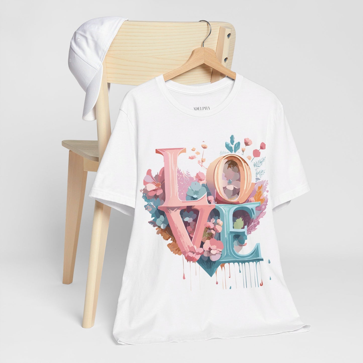 Natural Cotton Tee Shirt - Love story Collection Printify
