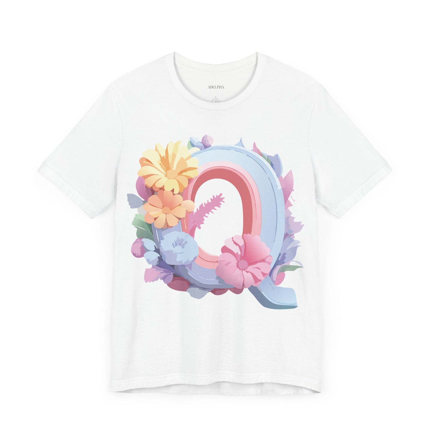 Letter Shirt, Letter Q Shirt - ADELPHA