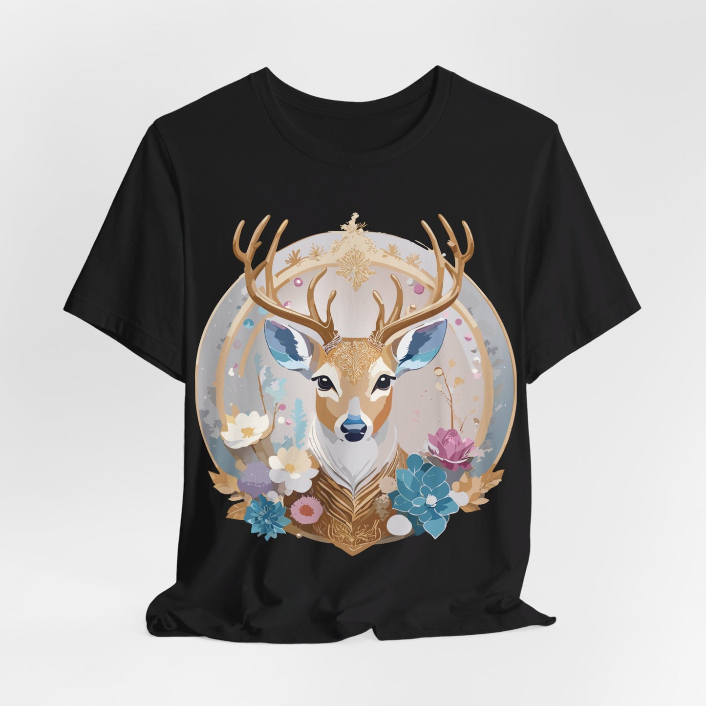 Natural Cotton Tee Shirt - Medallion Collection Printify