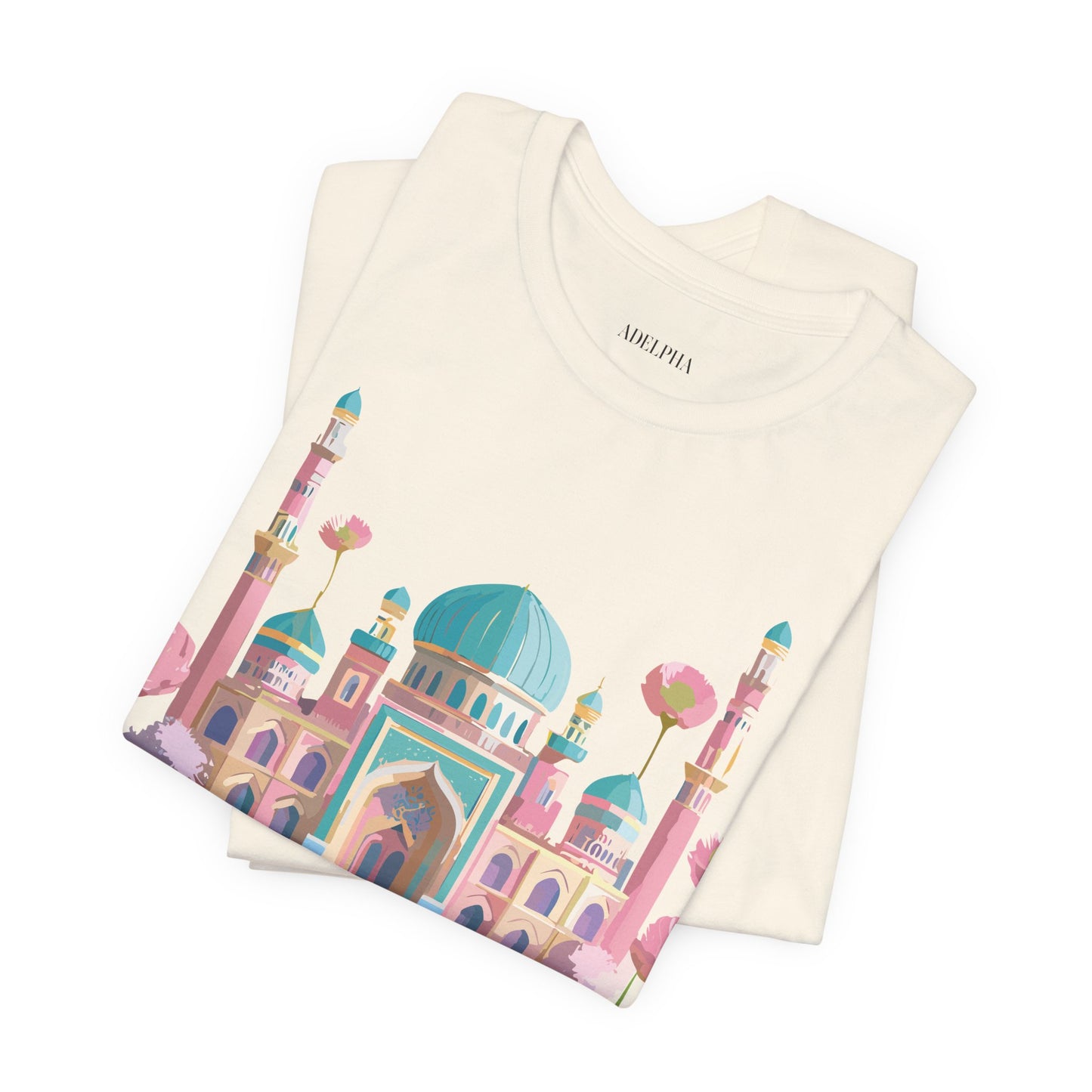 Natural Cotton Tee Shirt - Tashkent, Uzbekistan Printify