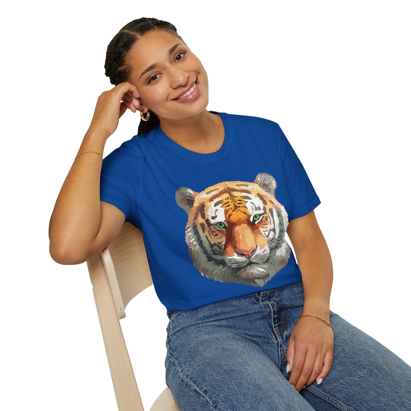 Tiger Shirt, Shirt with Tiger, Animal Tee, Shirt with Animals