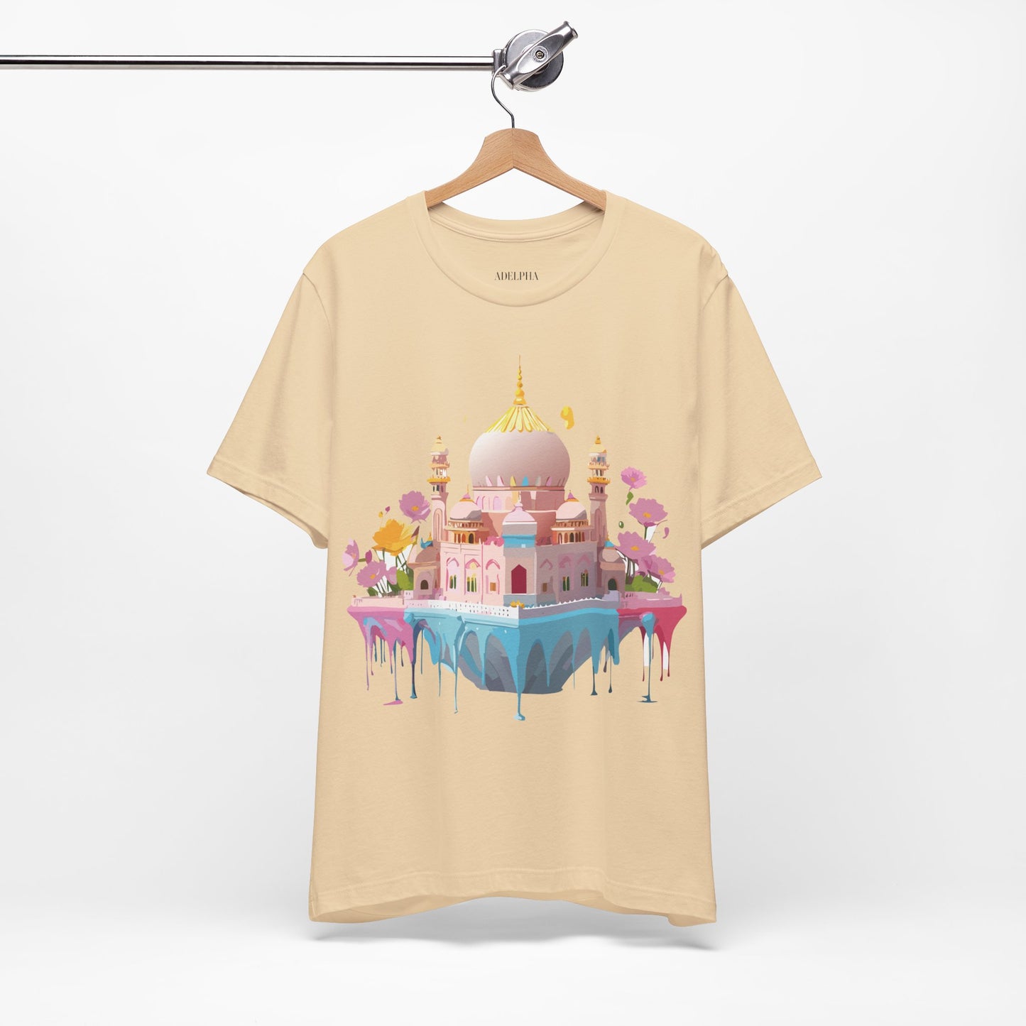 Natural Cotton Tee Shirt - Bukhara, Uzbekistan Printify
