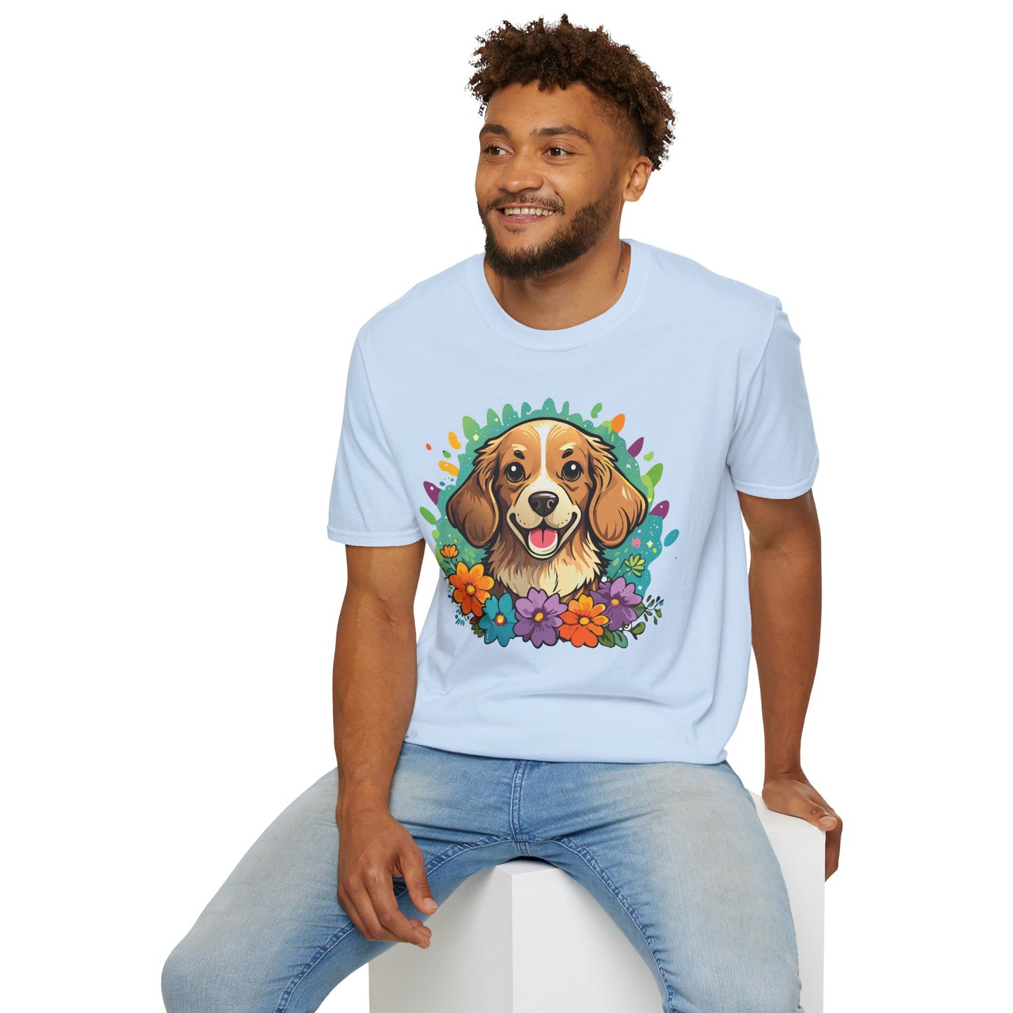Dog Shirt, Shirt with Dog, Animal Tee, Shirt with Animals