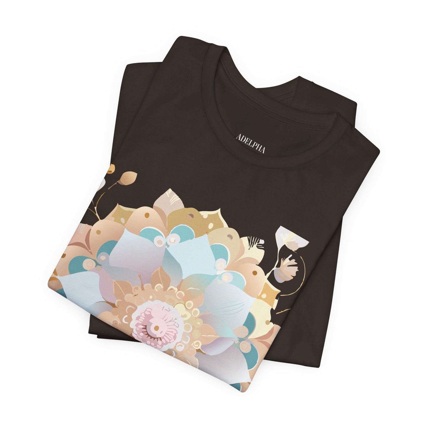 Natural Cotton Tee Shirt - Medallion Collection Printify