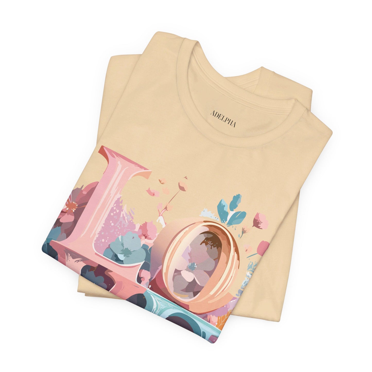 Natural Cotton Tee Shirt - Love story Collection Printify