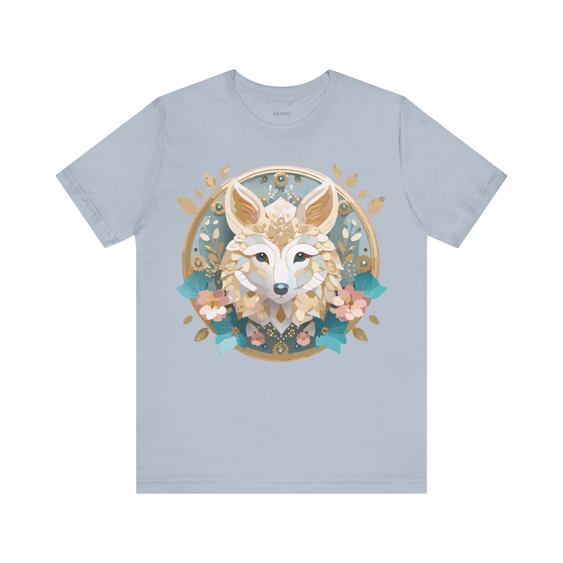 Natural Cotton Tee Shirt - Medallion Collection Printify