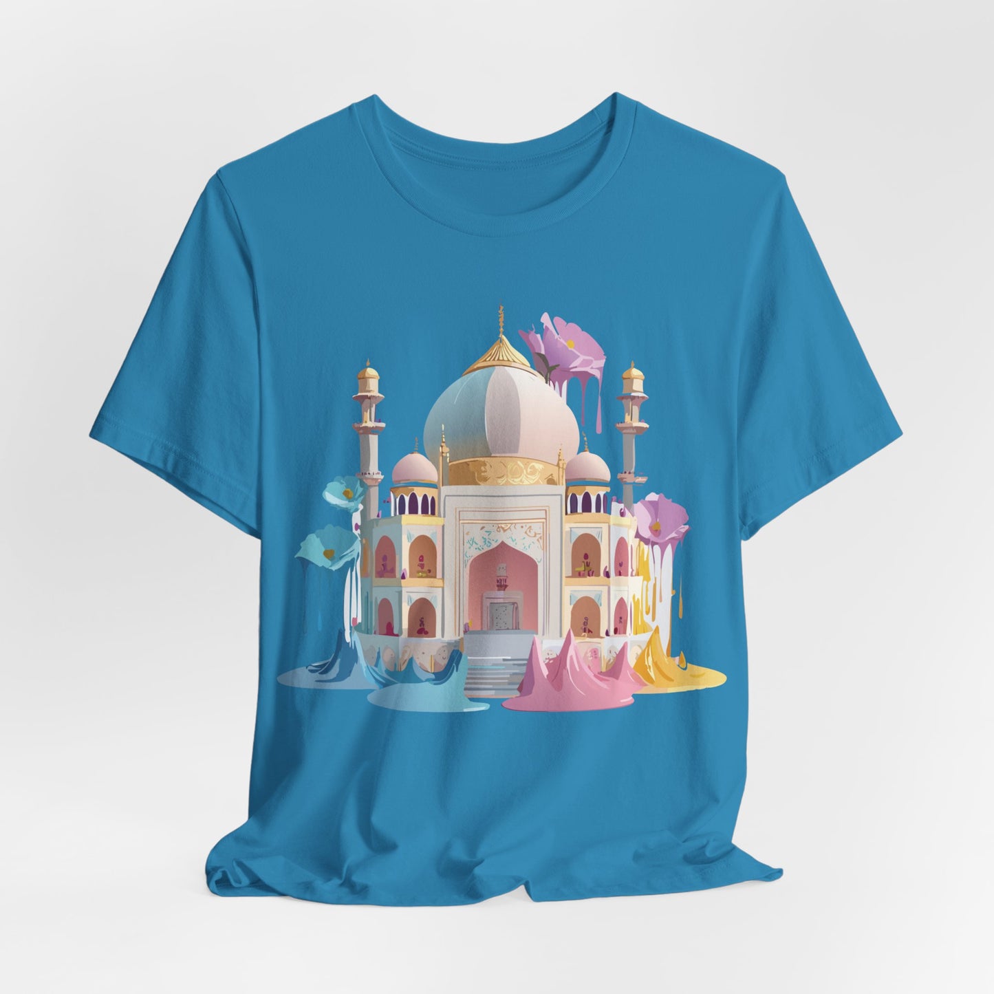 Natural Cotton Tee Shirt - Bukhara, Uzbekistan Printify
