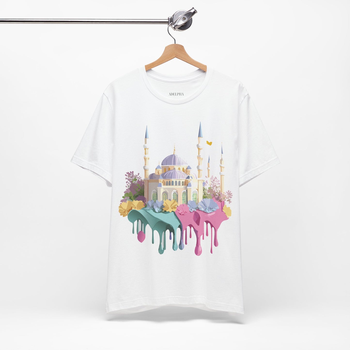 Natural Cotton Tee Shirt - Istanbul, Turkey Printify