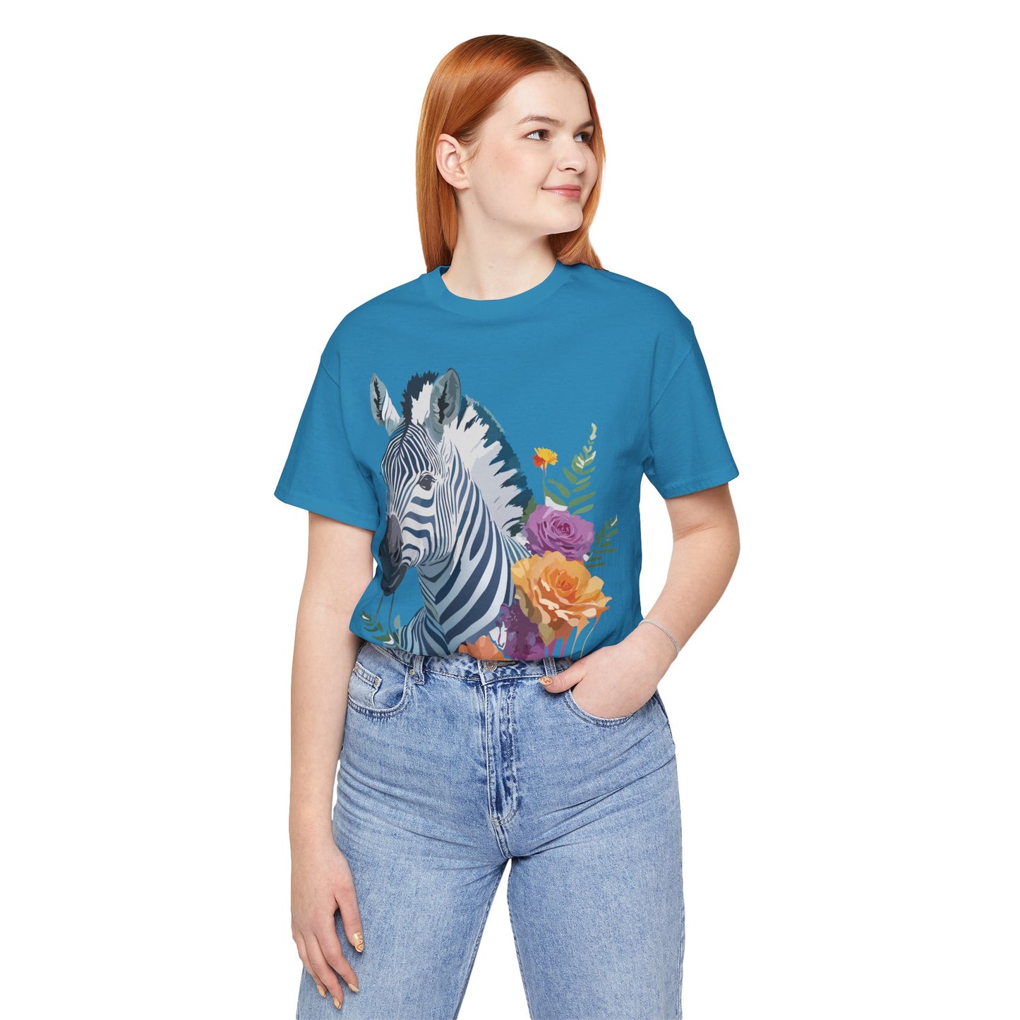Shirt with Animals | Zebra Printify