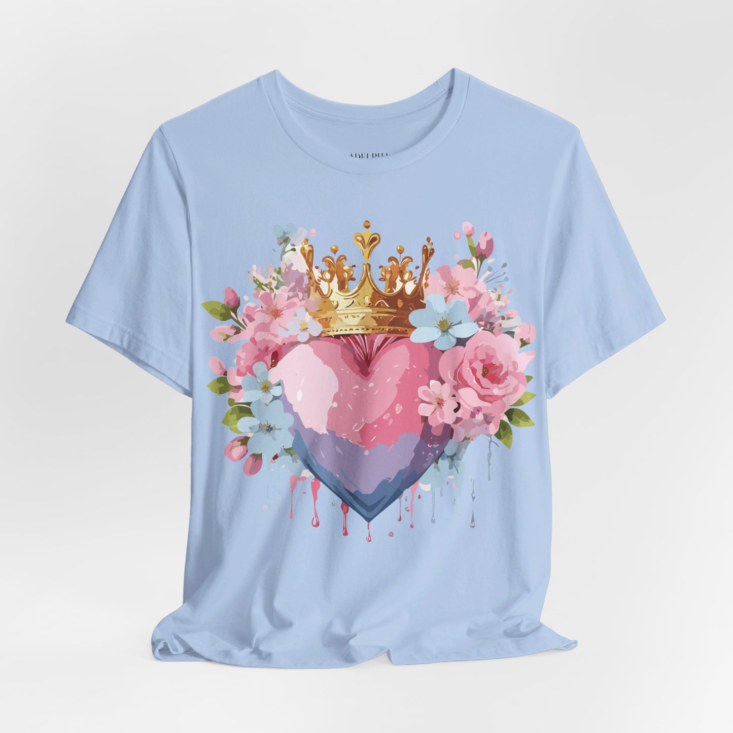 Natural Cotton Tee Shirt - Love story Collection Printify