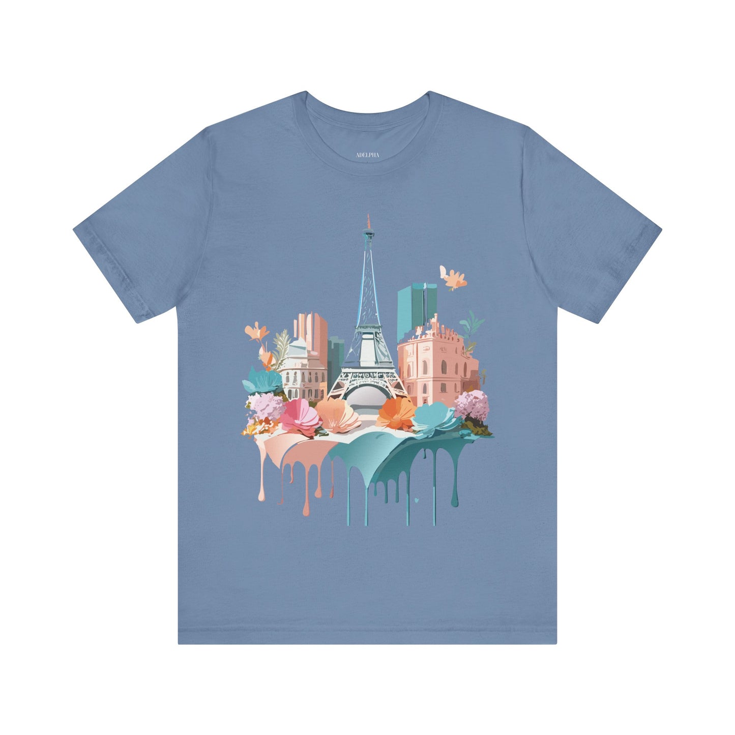 Tourist Shirt, Shirt with Paris - ADELPHA