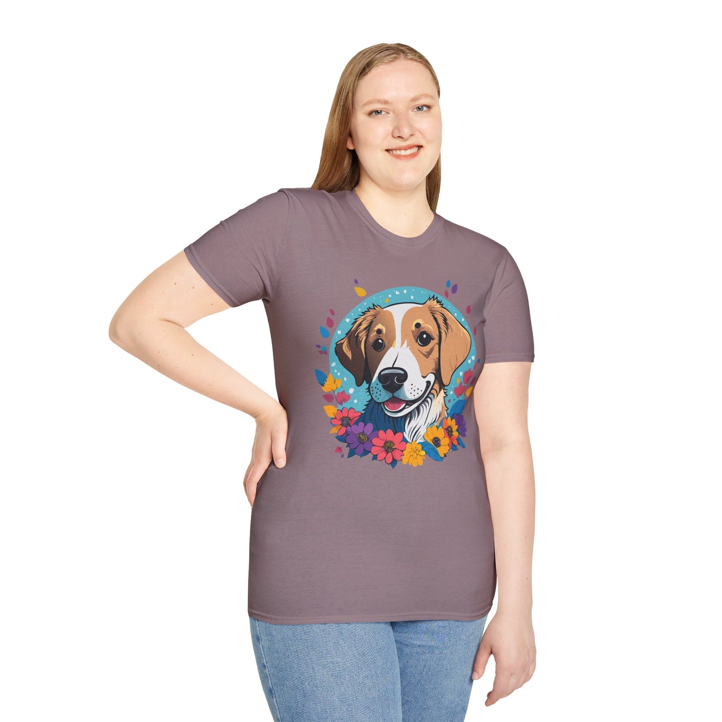 Dog Shirt, Shirt with Dog, Animal Tee, Shirt with Animals