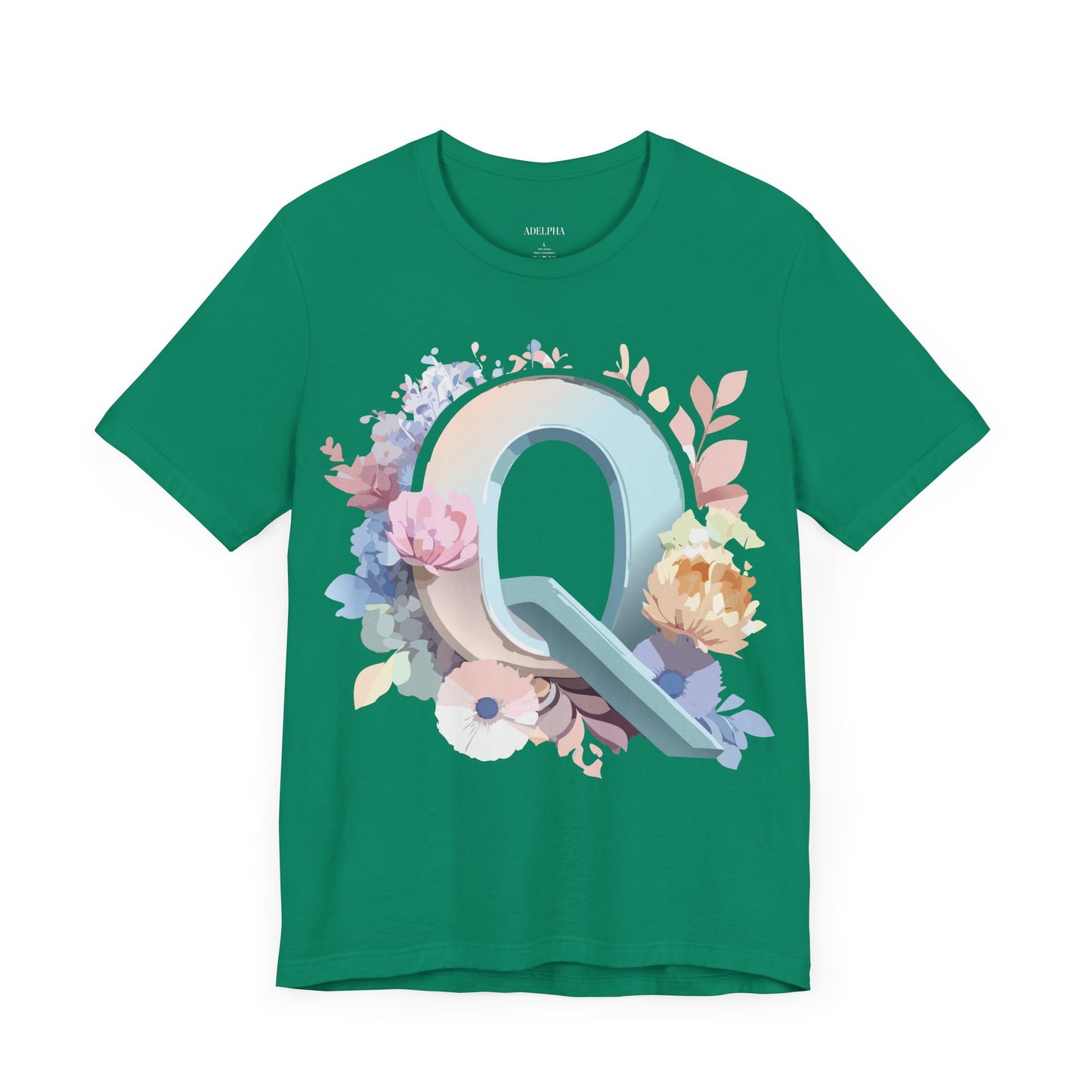 Letter Shirt, Letter Q Shirt - ADELPHA