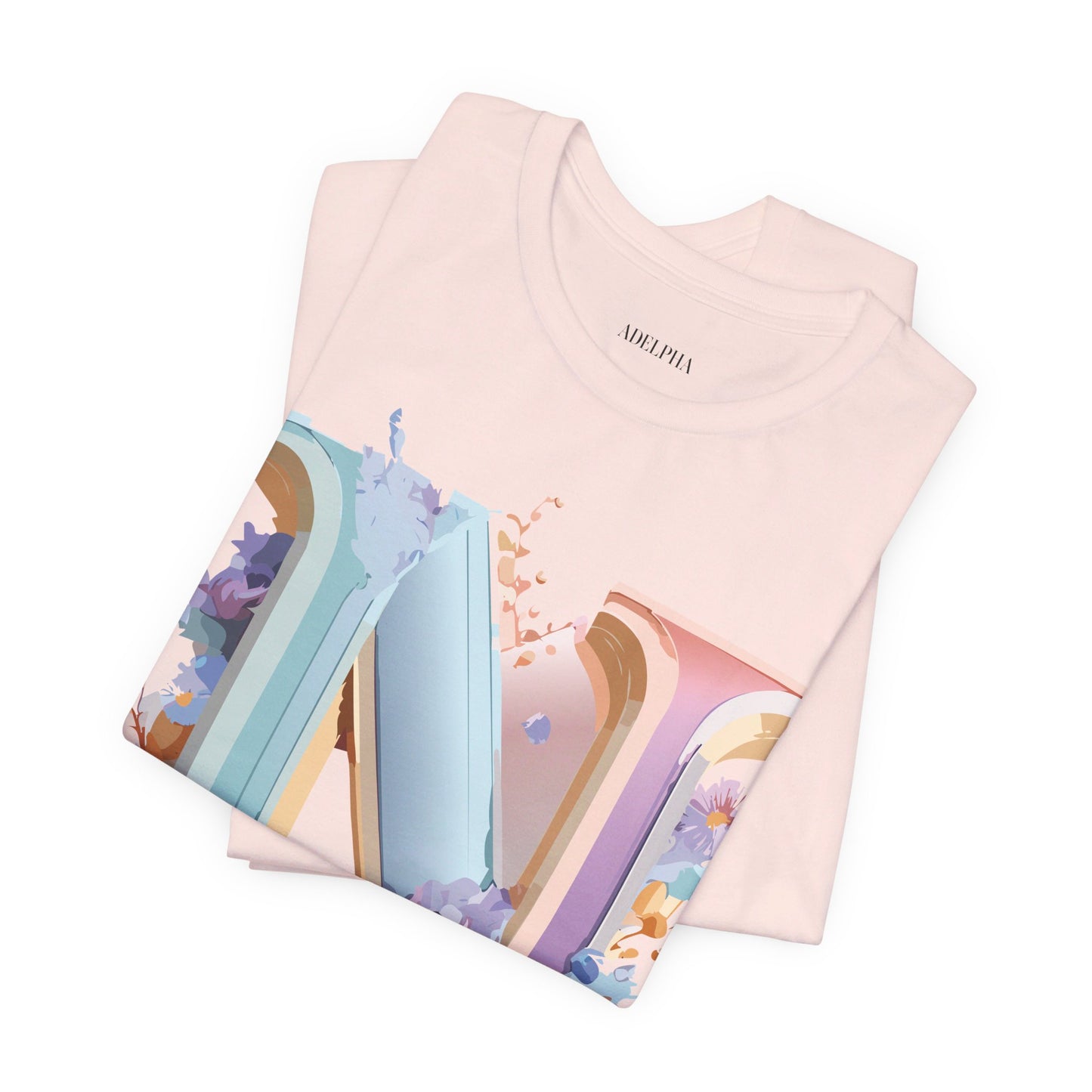 Natural Cotton Tee Shirt - Letters Collection - N Printify