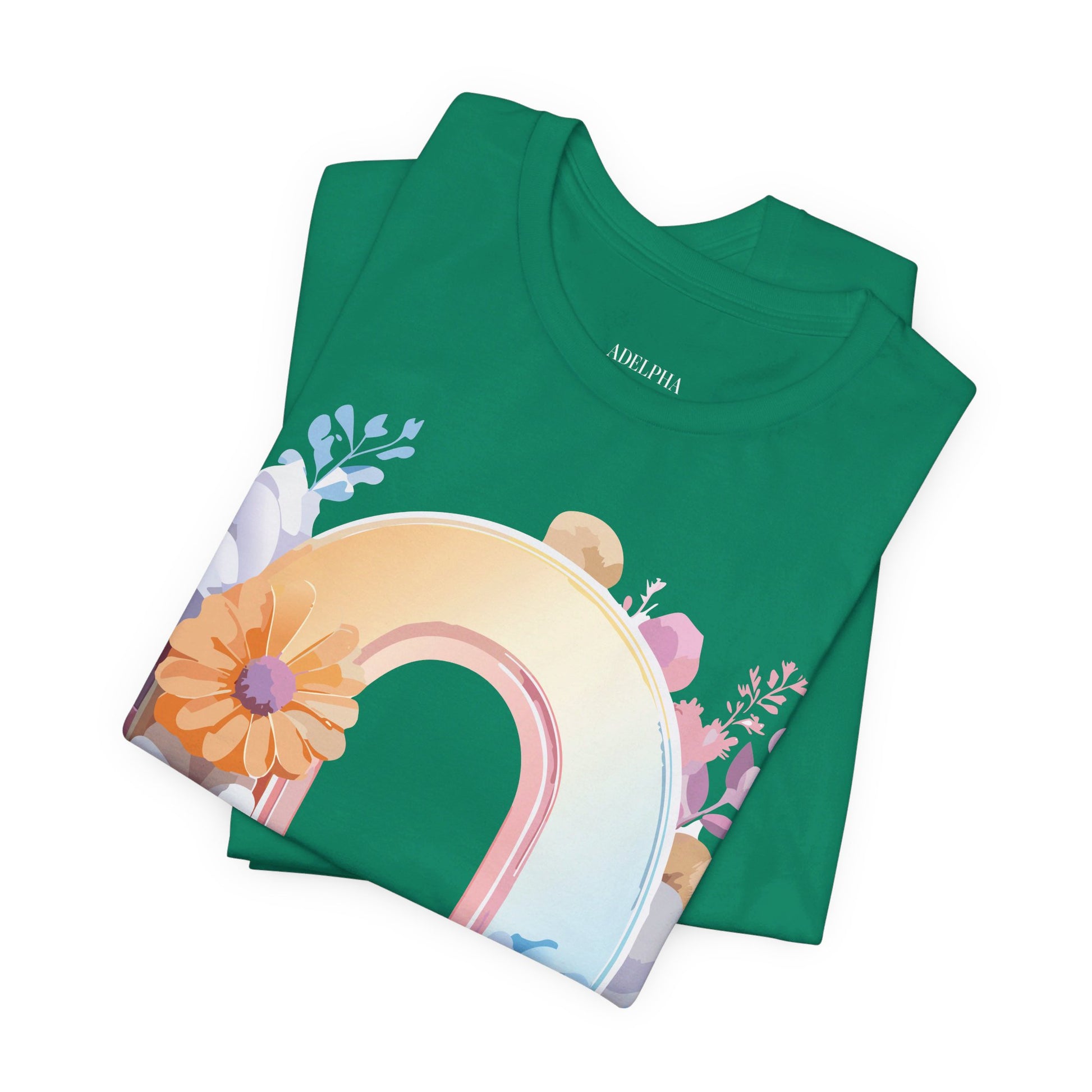 Natural Cotton Tee Shirt - Letters Collection - O Printify