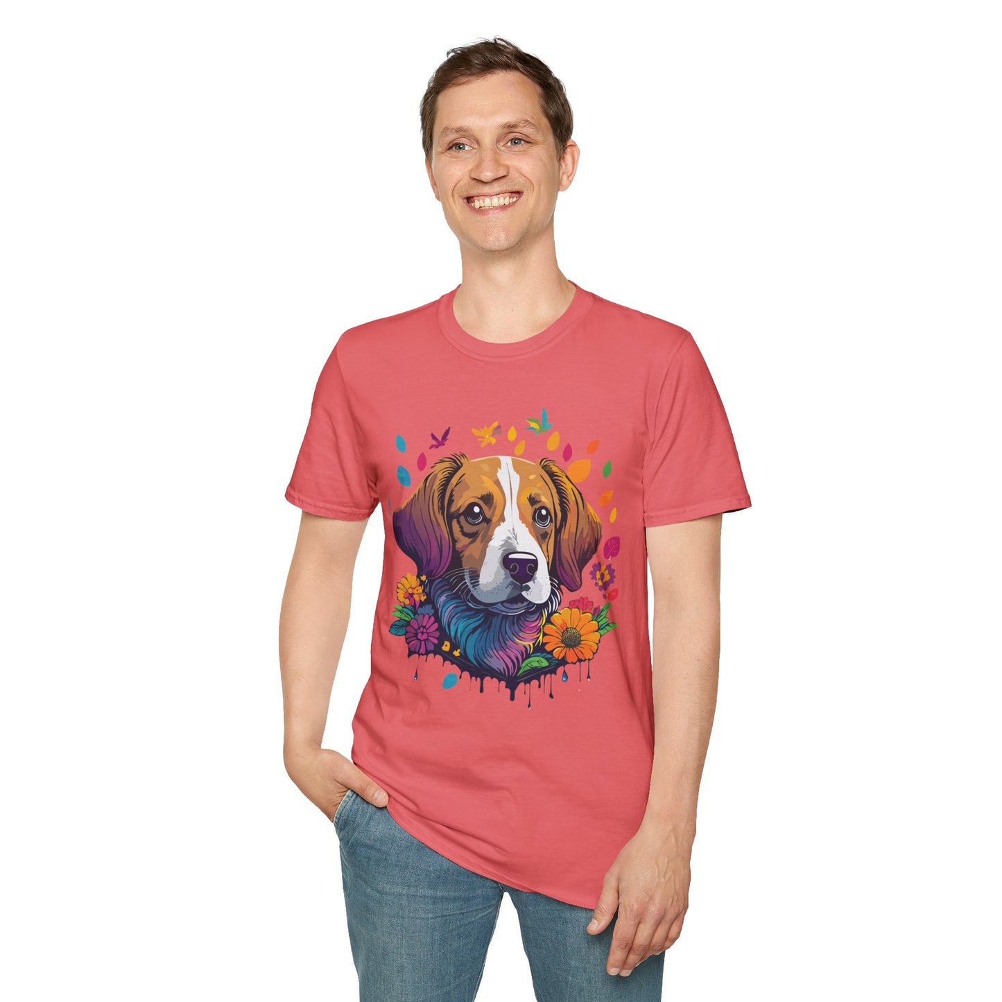 Dog Shirt, Shirt with Dog, Animal Tee, Shirt with Animals