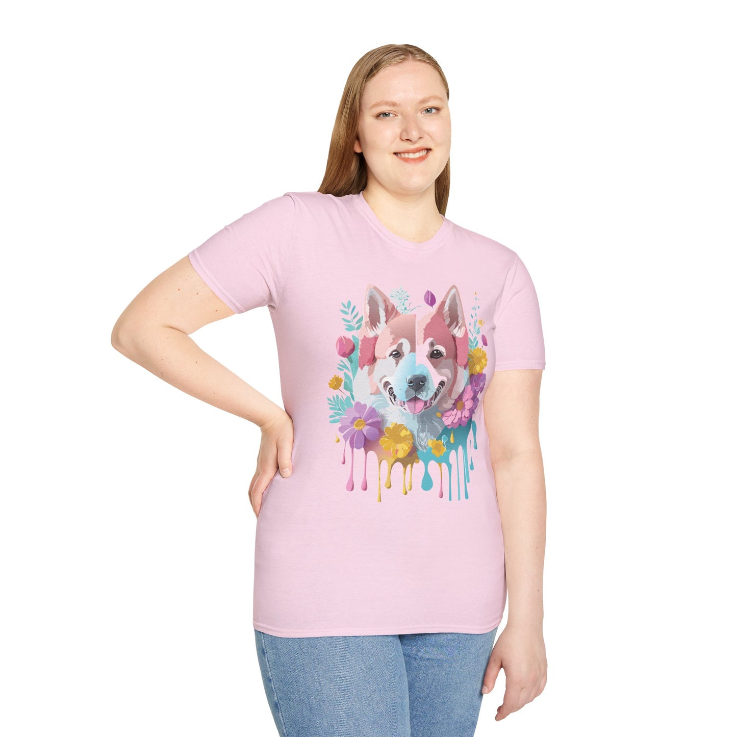 Dog Shirt, Shirt with Dog, Animal Tee, Shirt with Animals