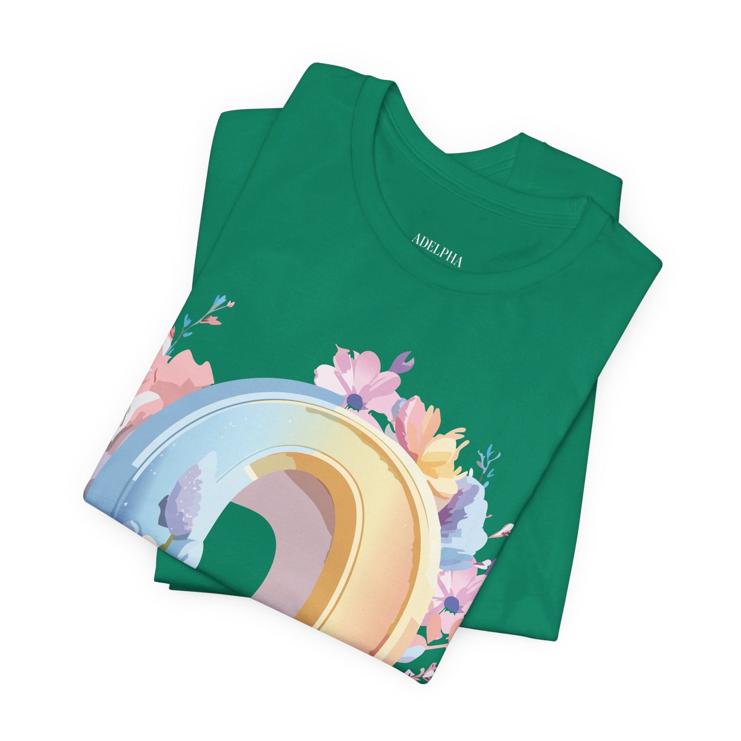 Natural Cotton Tee Shirt - Letters Collection - O Printify
