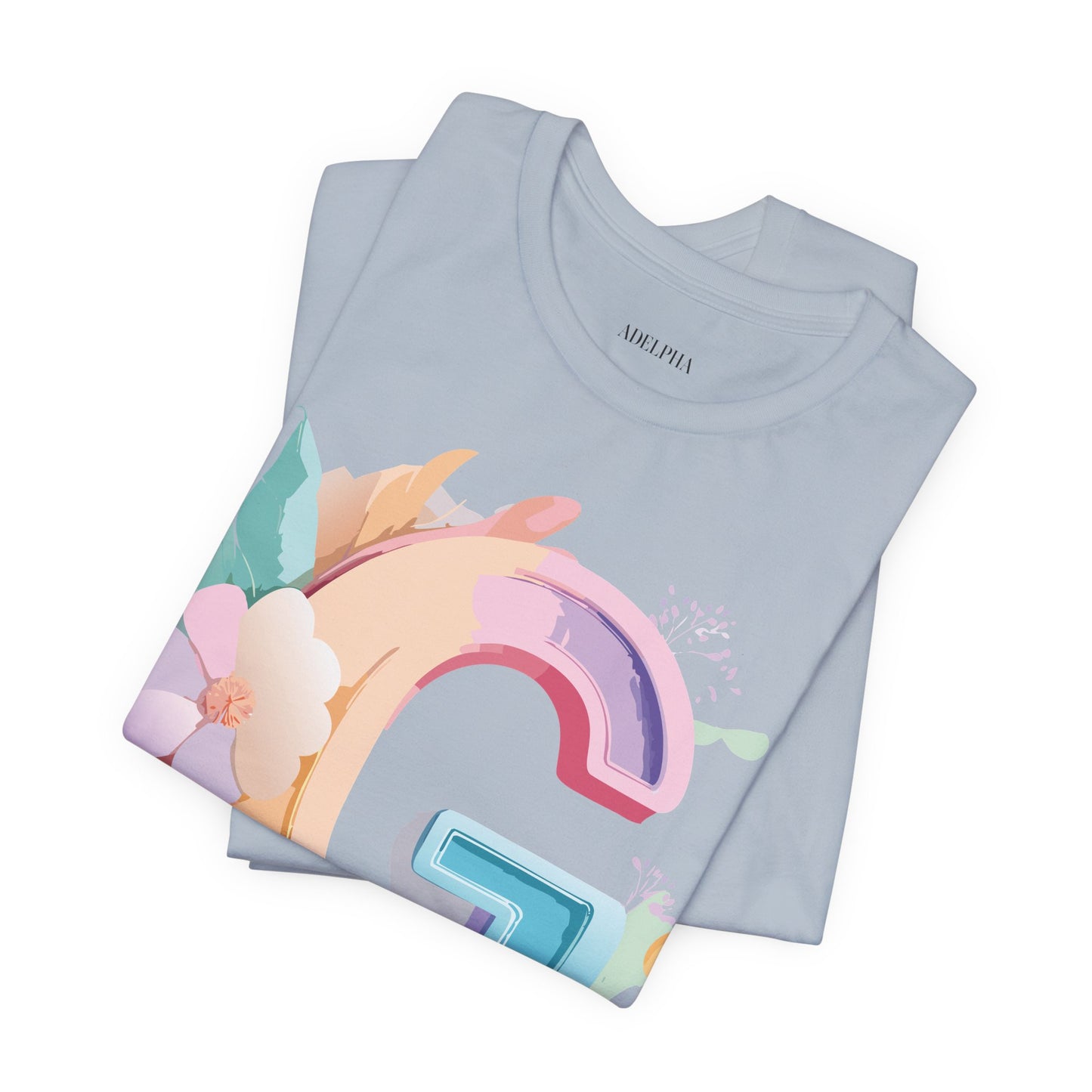 Natural Cotton Tee Shirt - Letters Collection - G Printify