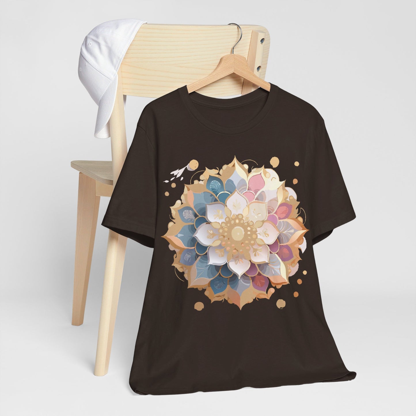Natural Cotton Tee Shirt - Medallion Collection Printify