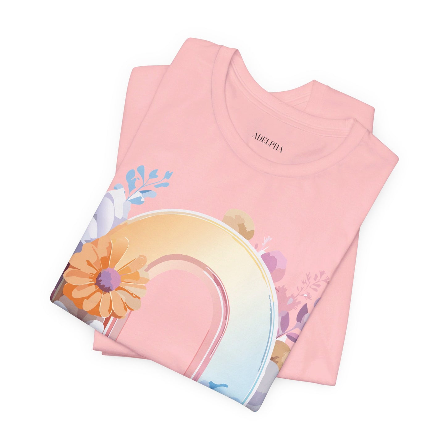 Natural Cotton Tee Shirt - Letters Collection - O Printify