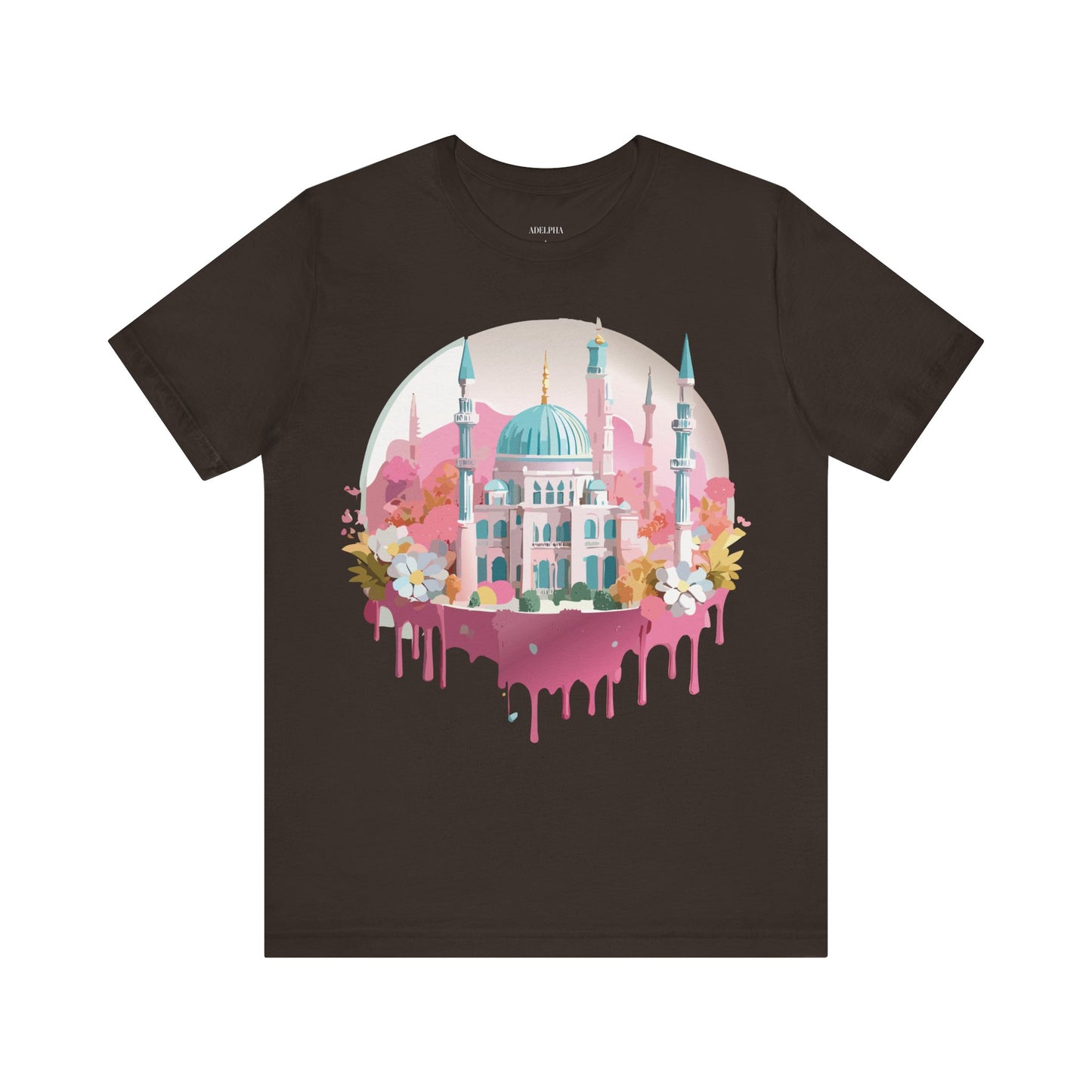 Natural Cotton Tee Shirt - Istanbul, Turkey Printify