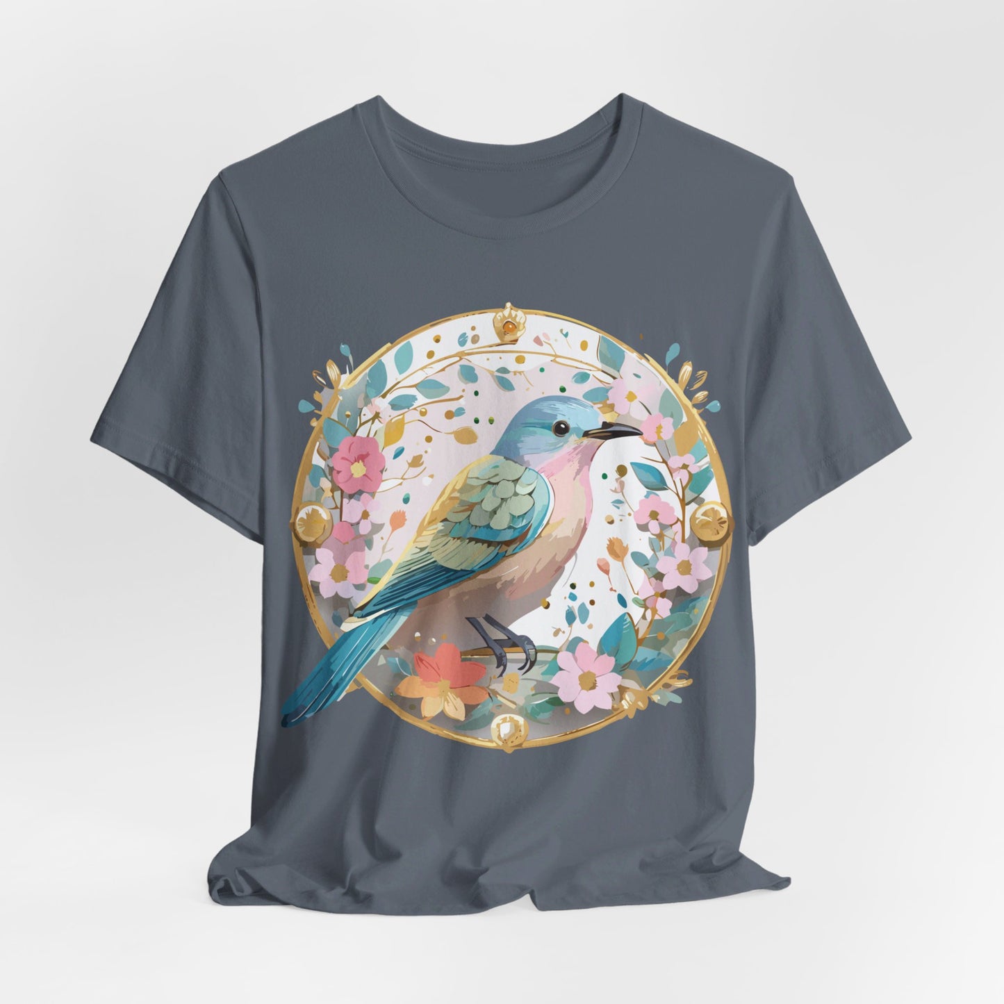 Natural Cotton Tee Shirt - Medallion Collection Printify