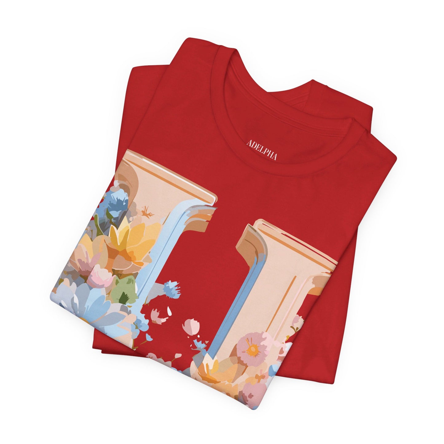 Natural Cotton Tee Shirt - Letters Collection - U Printify