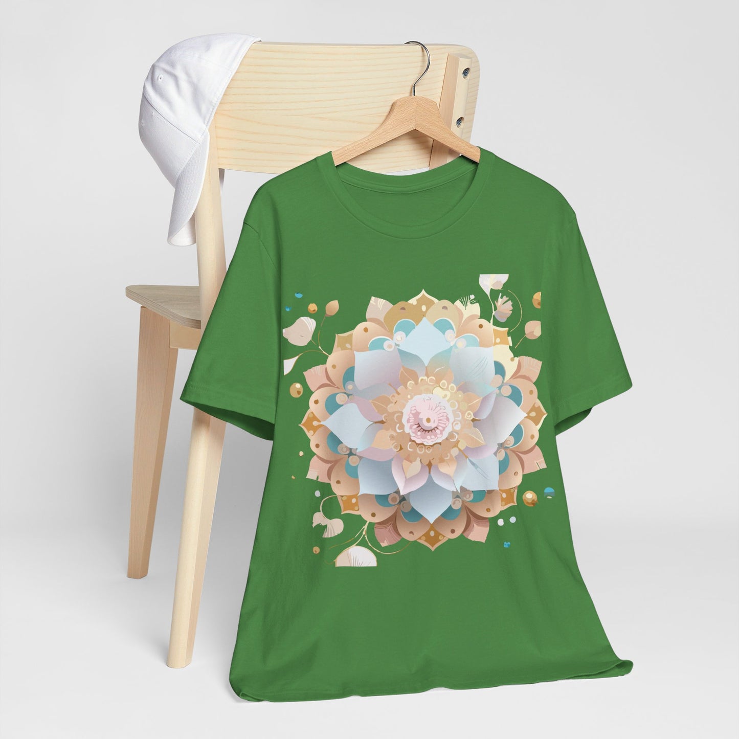 Natural Cotton Tee Shirt - Medallion Collection Printify
