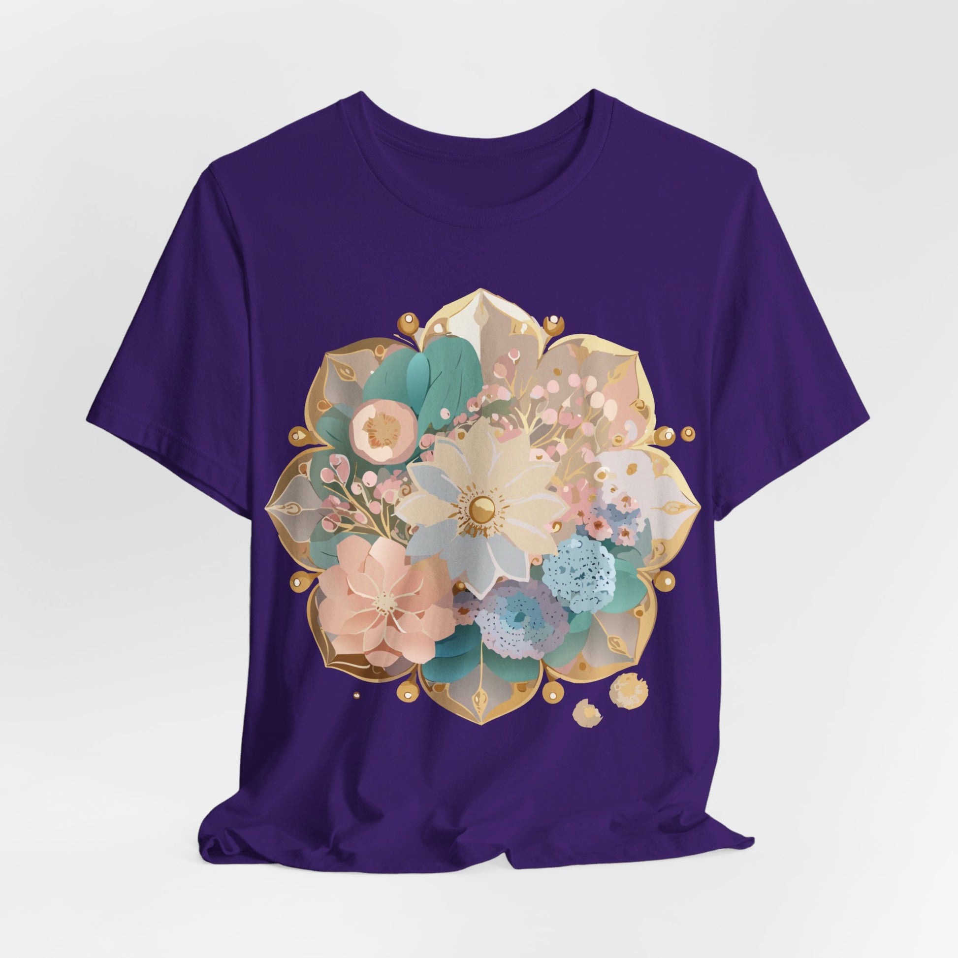 Natural Cotton Tee Shirt - Medallion Collection Printify