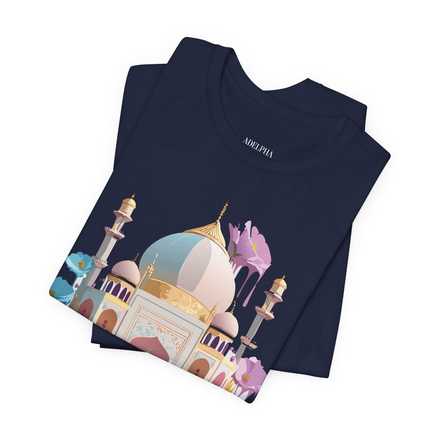 Natural Cotton Tee Shirt - Bukhara, Uzbekistan Printify