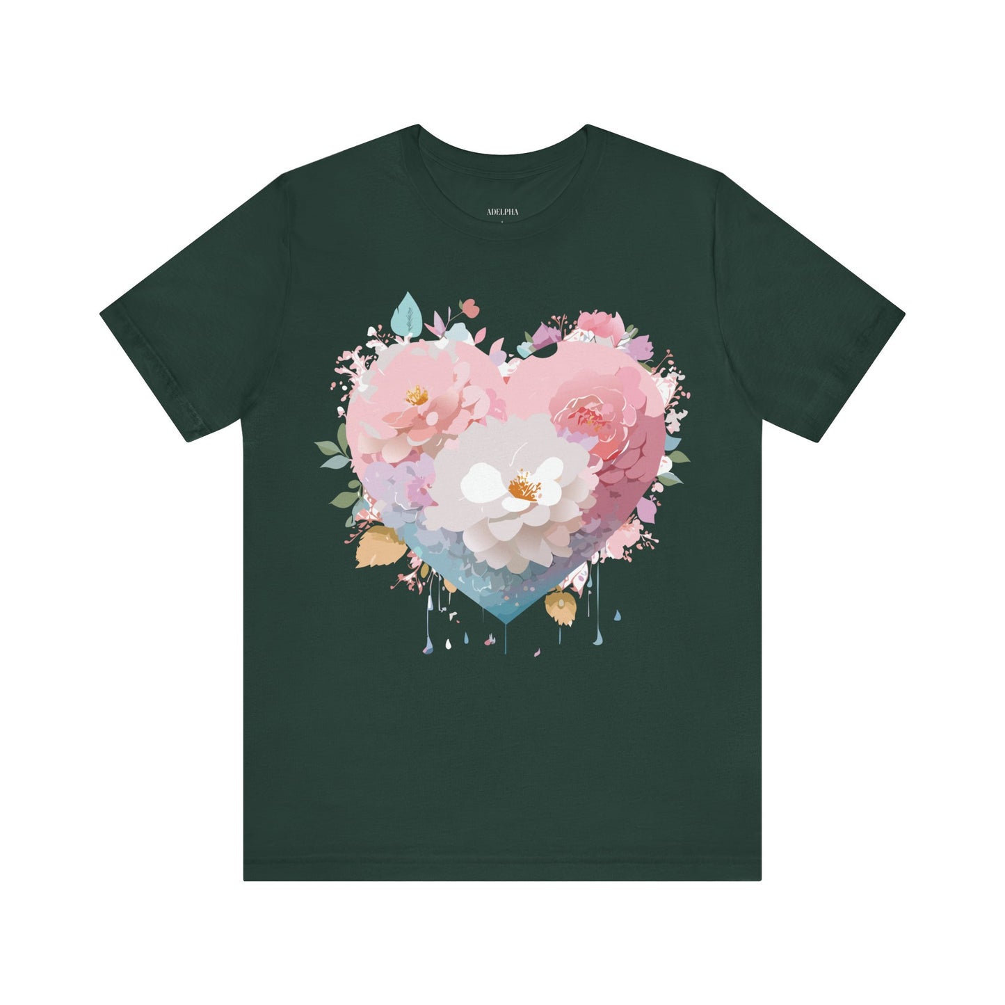 Natural Cotton Tee Shirt - Love Story Collection Printify