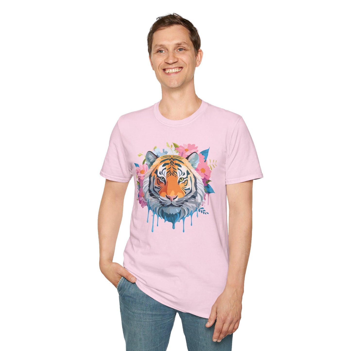Tiger Shirt, Shirt with Tiger, Animal Tee, Shirt with Animals
