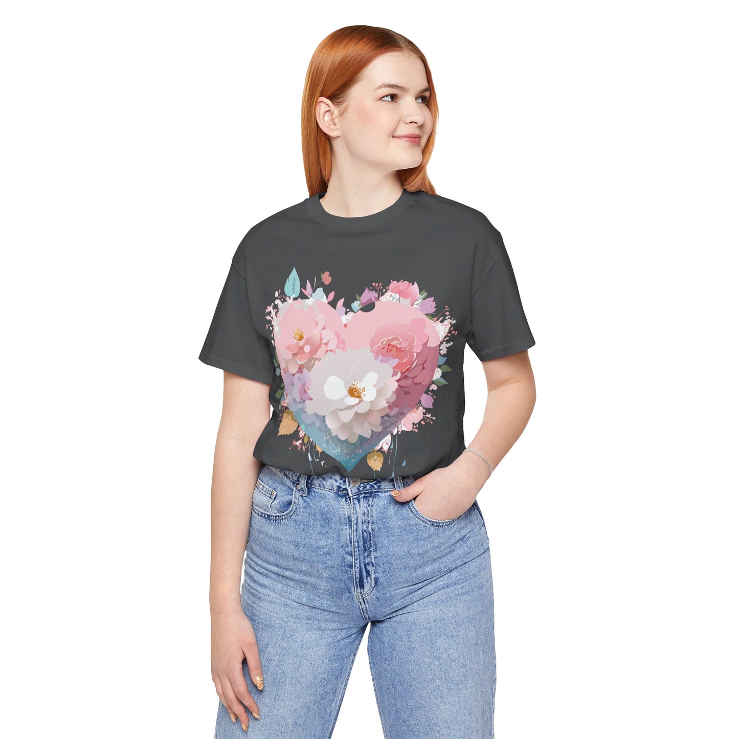 Natural Cotton Tee Shirt - Love Story Collection Printify