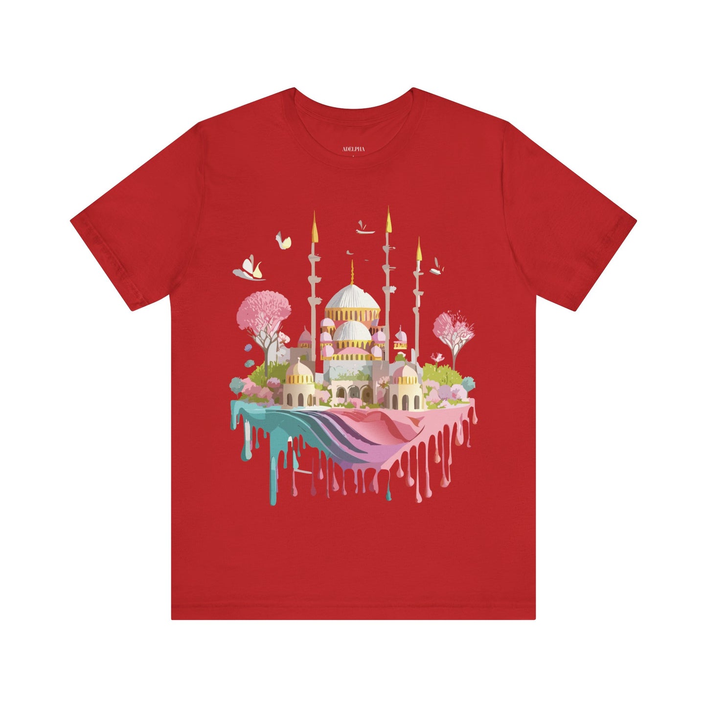Natural Cotton Tee Shirt - Istanbul, Turkey Printify