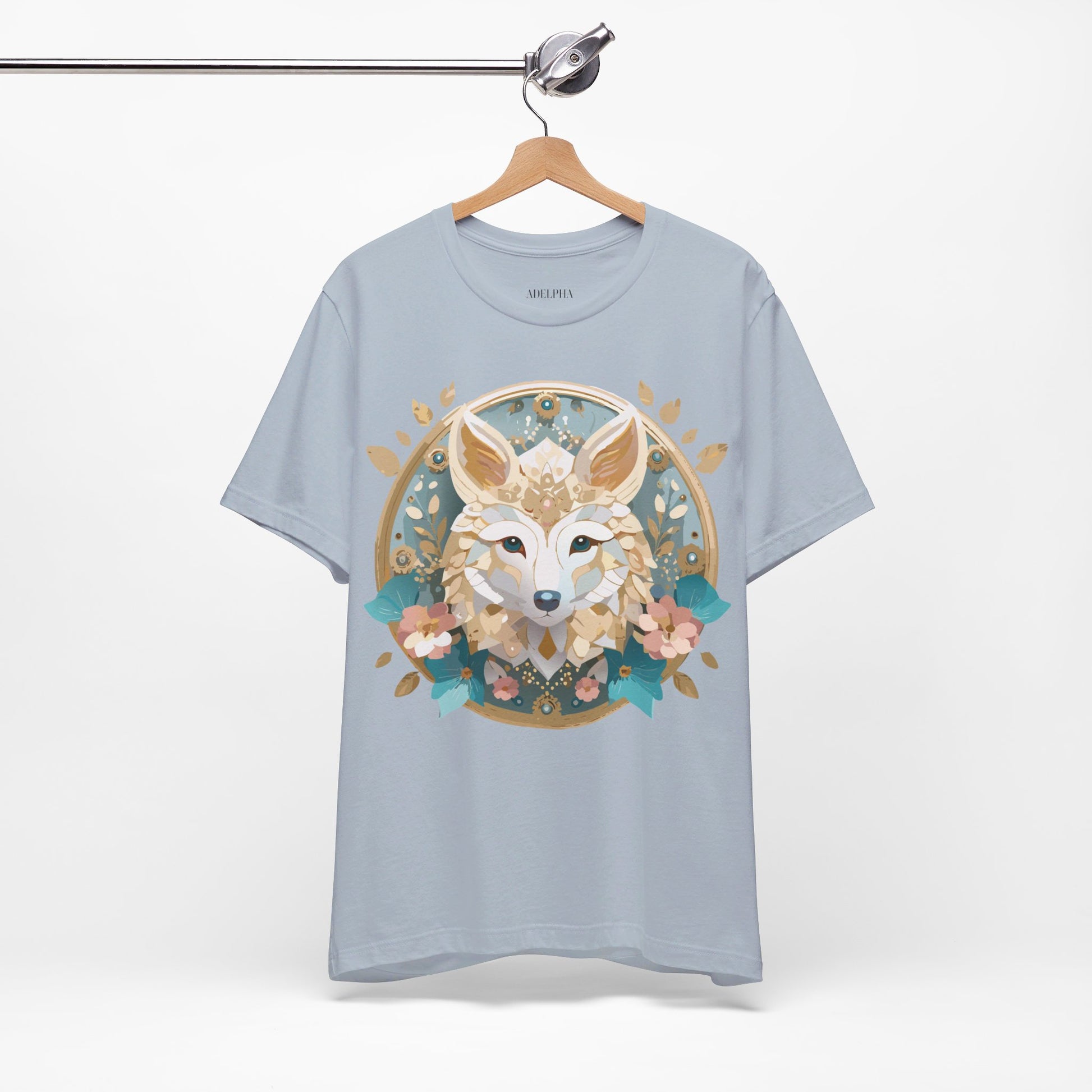 Natural Cotton Tee Shirt - Medallion Collection Printify