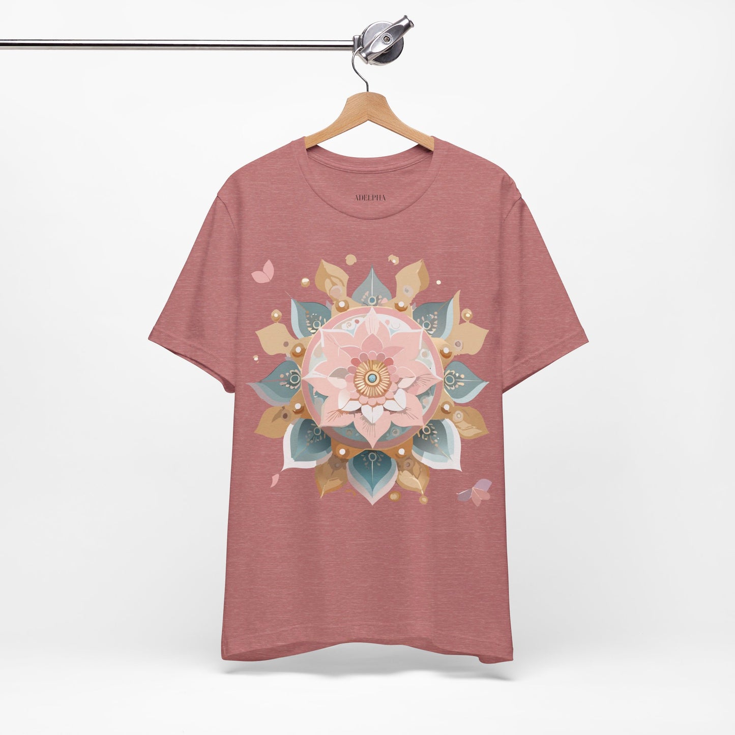 Natural Cotton Tee Shirt - Medallion Collection Printify