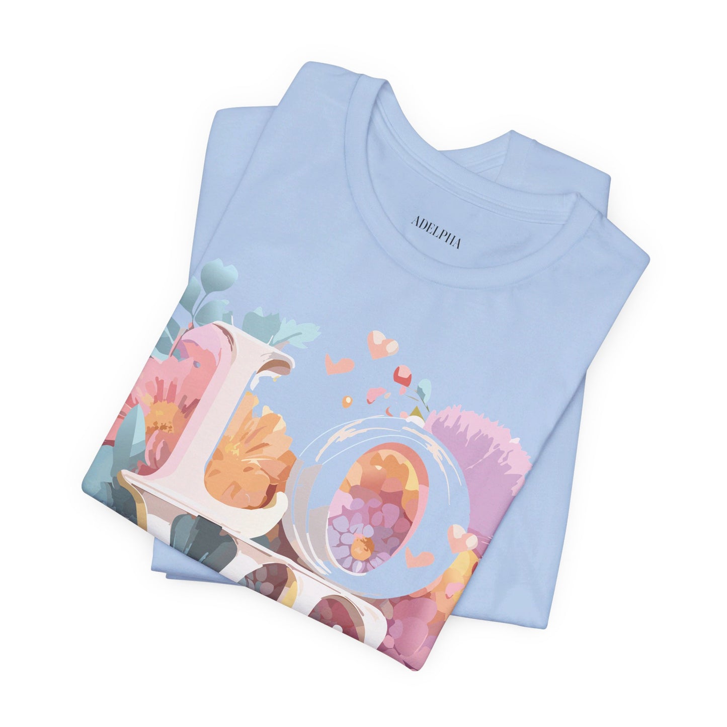 Natural Cotton Tee Shirt - Love story Collection Printify