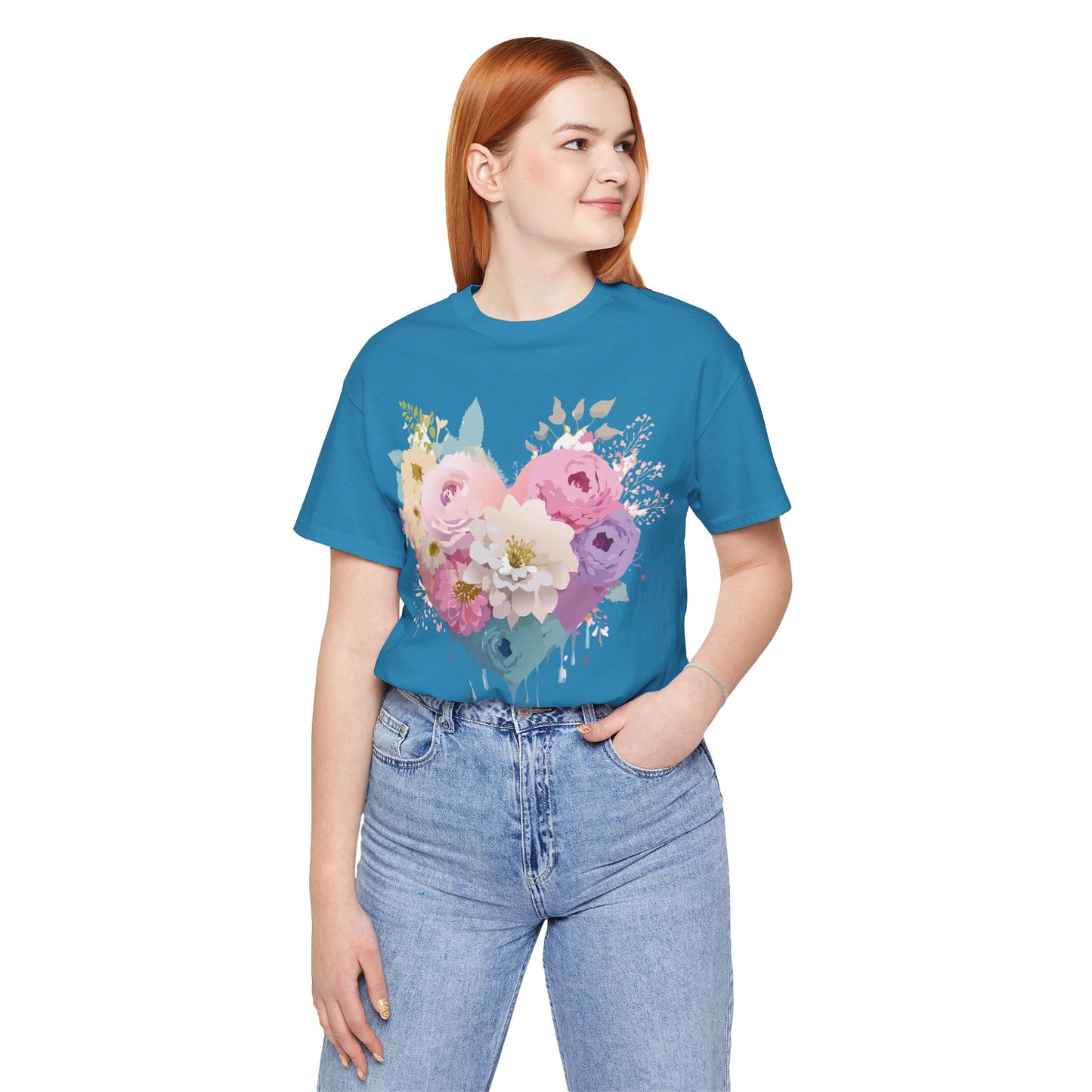 Natural Cotton Tee Shirt - Love Story Collection Printify