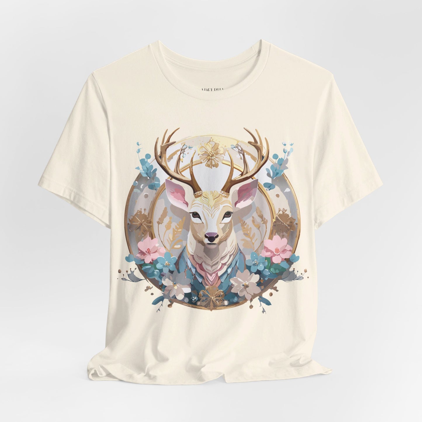 Natural Cotton Tee Shirt - Medallion Collection Printify