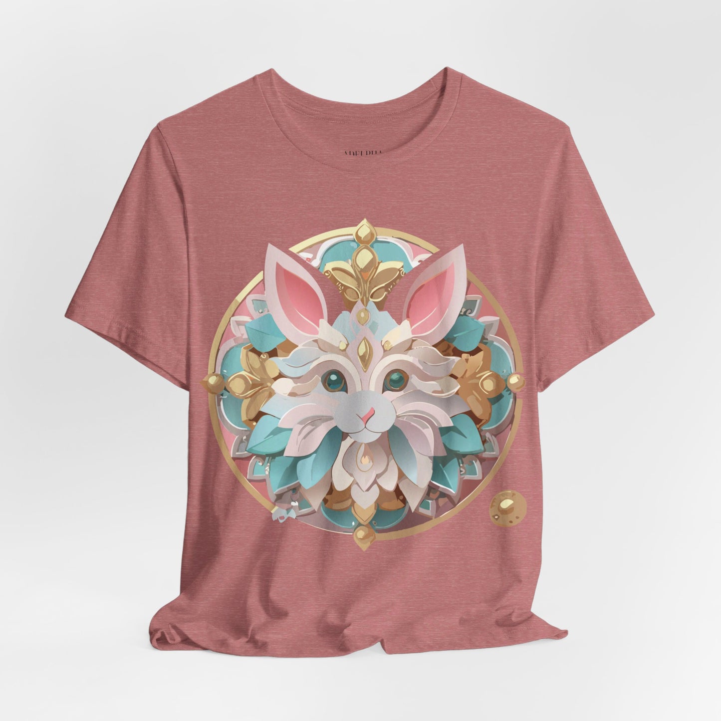 Natural Cotton Tee Shirt - Medallion Collection Printify