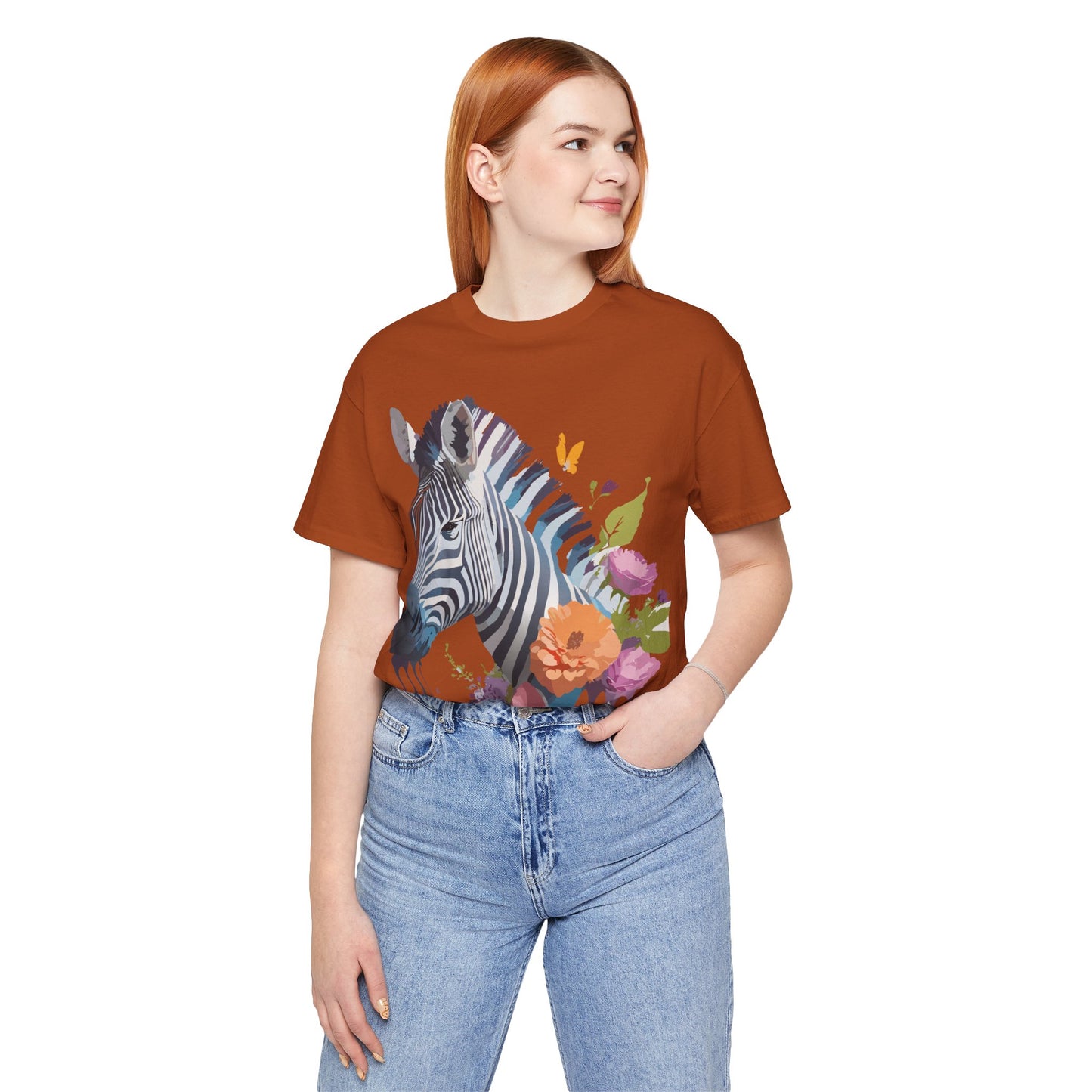 Shirt with Animals | Zebra Printify