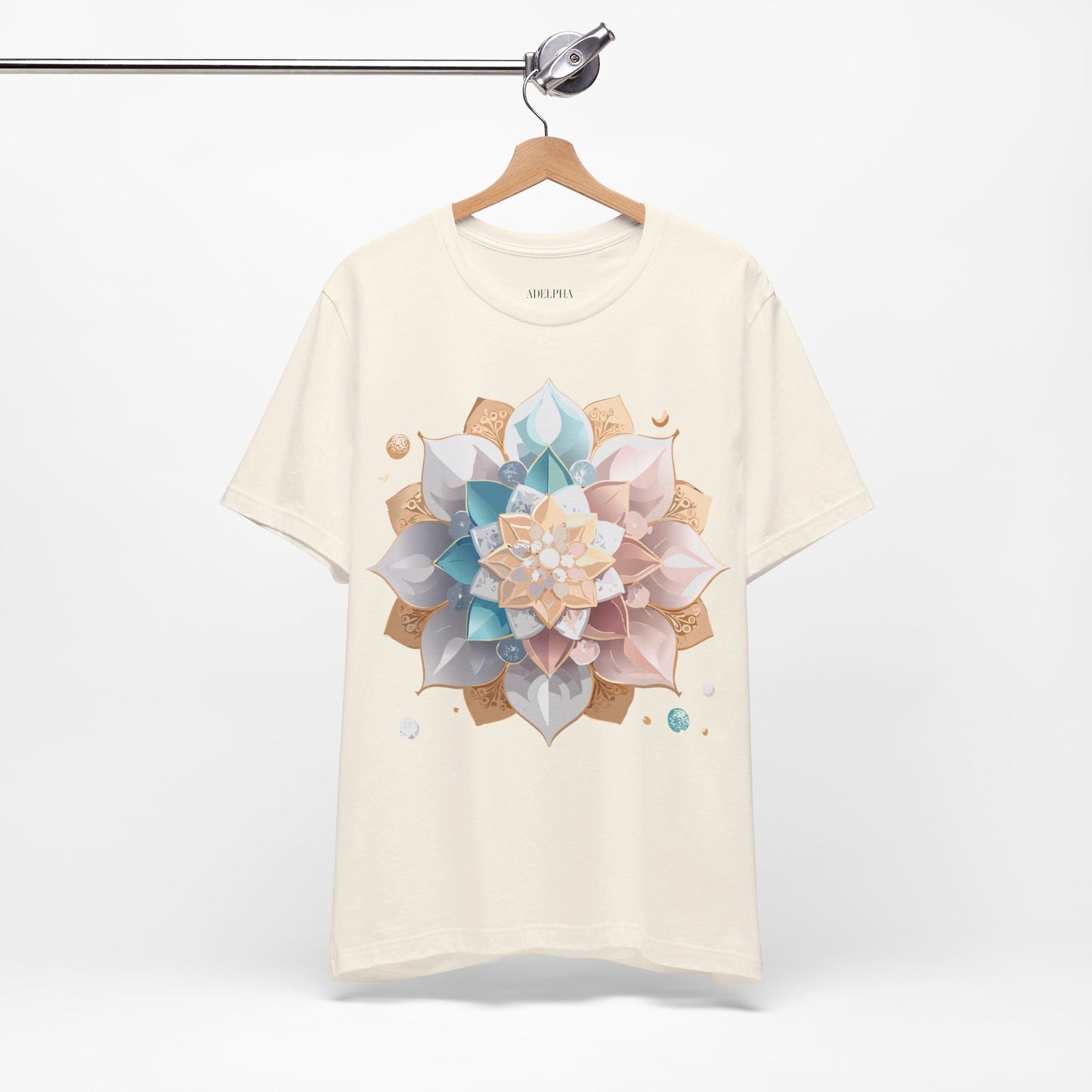 Natural Cotton Tee Shirt - Medallion Collection Printify
