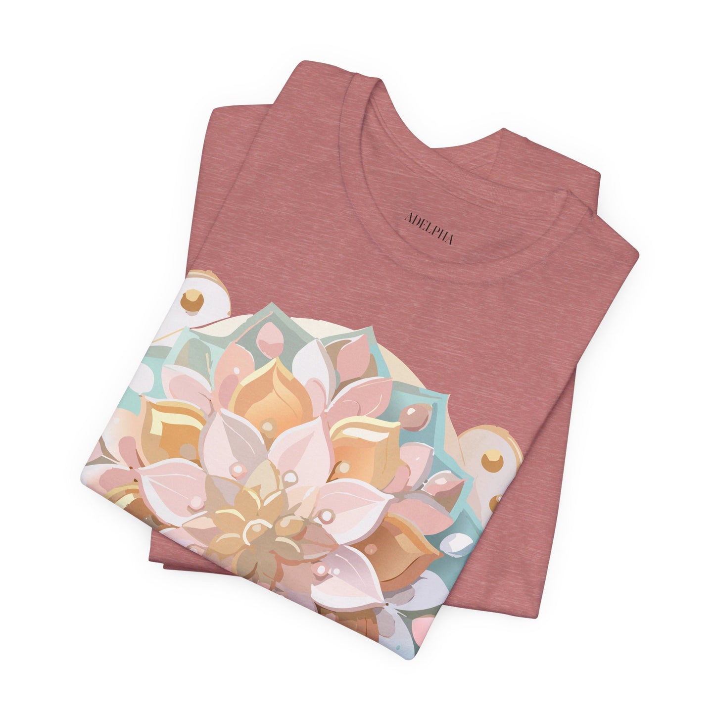 Natural Cotton Tee Shirt - Medallion Collection Printify